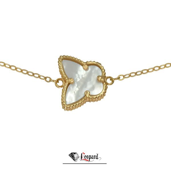 Wanclif butterfly design gold bracelet 3565-GB