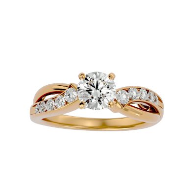 3D design of solitaire ring
