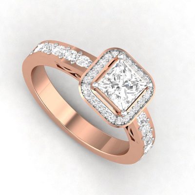 حلقه ازدواج الماس